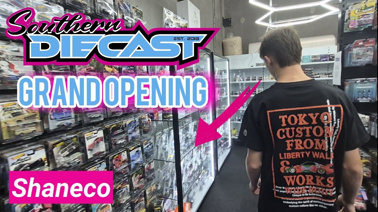 Australia's newest Diecast store Southern Diecast Grand Opening #shaneco #southerndiecast #ozwheels