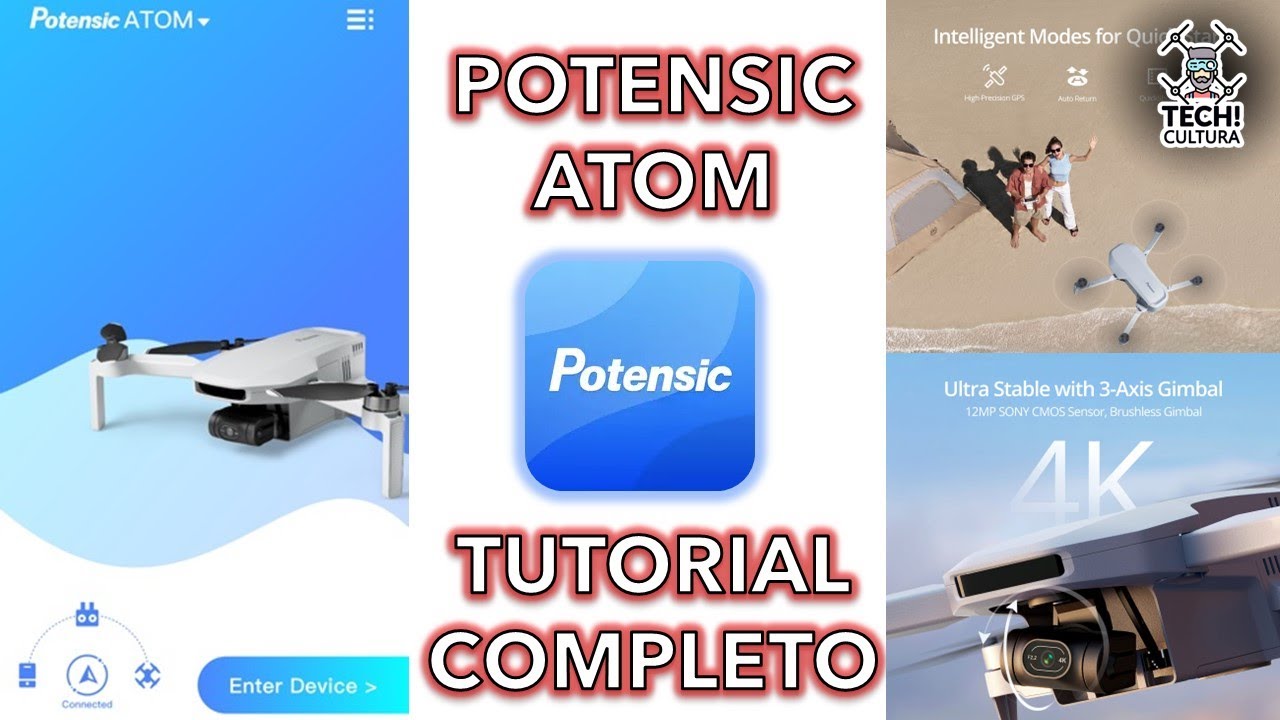 Potensic Atom - Tutorial Completo App Potensic