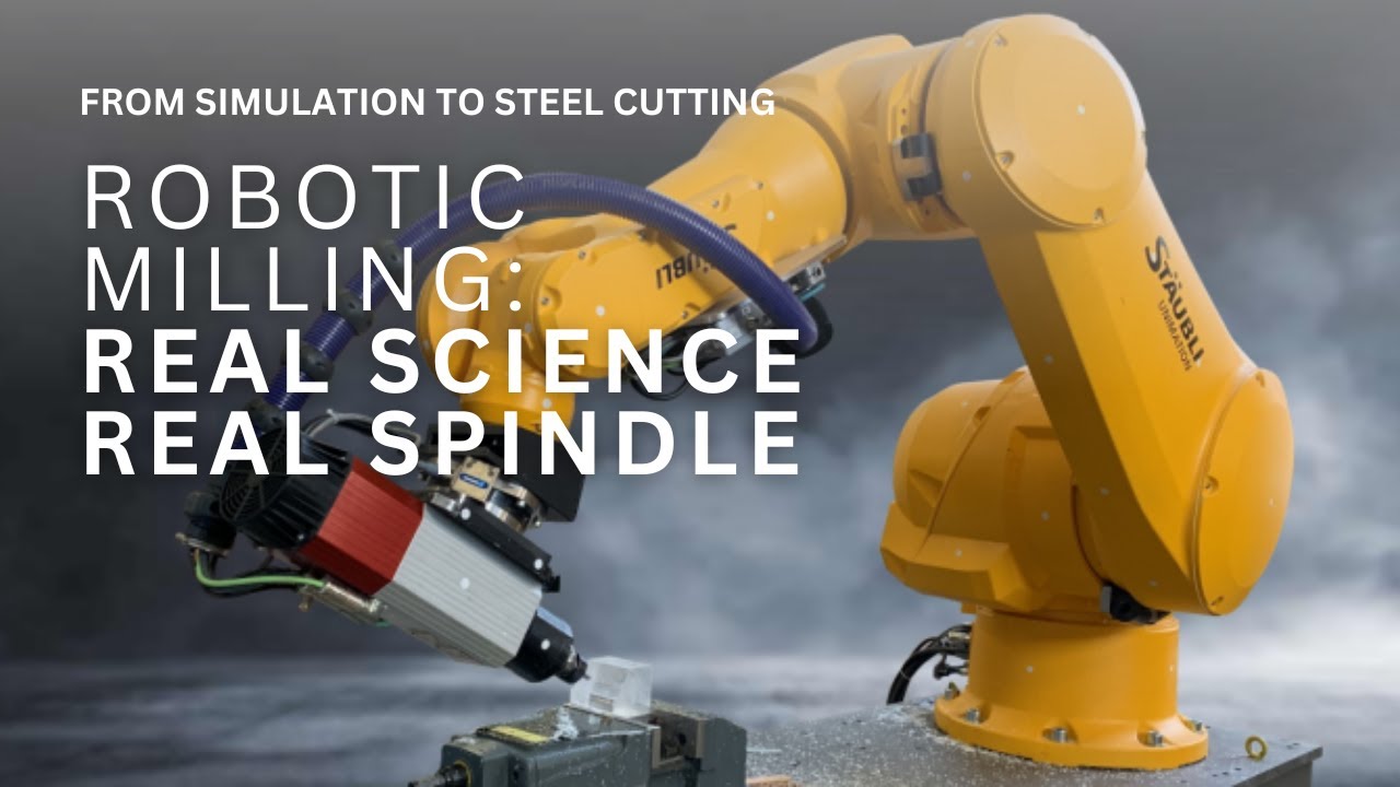 Teknomotor Spindles in PhD Research | Robotic Milling Vibration Modeling & Validation