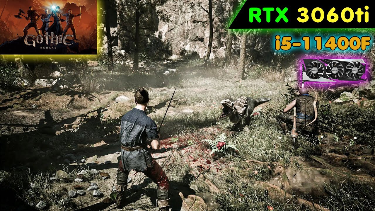 Gothic 1 Remake | RTX 3060Ti + i5 11400F | 1080P