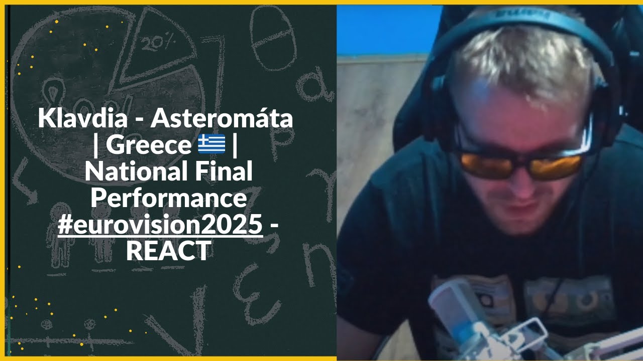 Klavdia - Asteromáta | Greece 🇬🇷 | National Final Performance #eurovision2025 -REACT