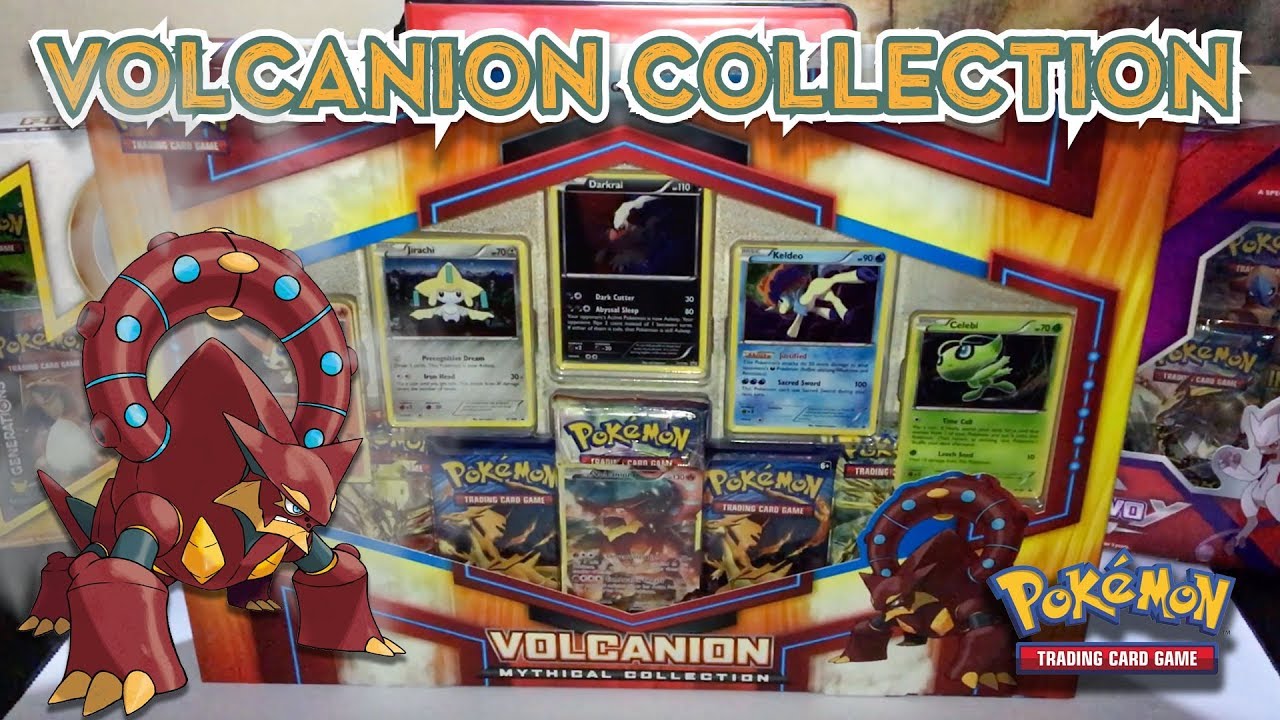 Opening Volcanion Mythical Collection Box