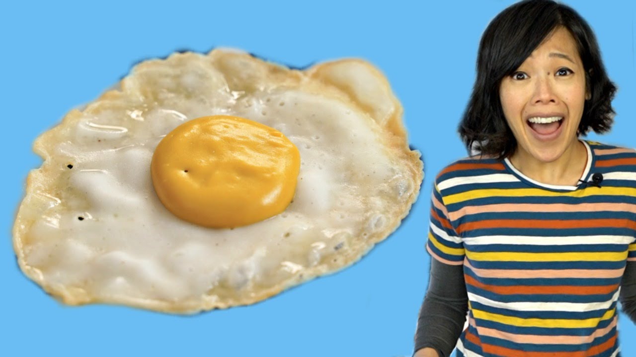 How to Make an EGG FRUIT Vegan FRIED EGG -- Will it taste like egg?