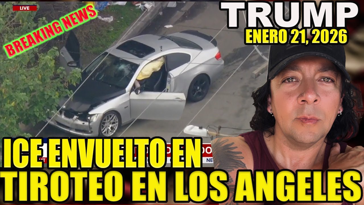 OTRO TIROTEO CON UN AGENTE DE ICE PERO AHORA EN LOS ANGELES