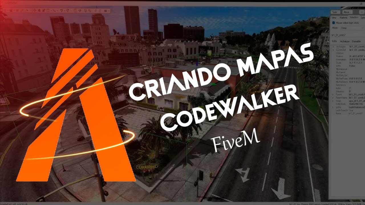 CRIANDO MAPAS NO CODEWALKER COMO ADICIONAR E REMOVER PROPS