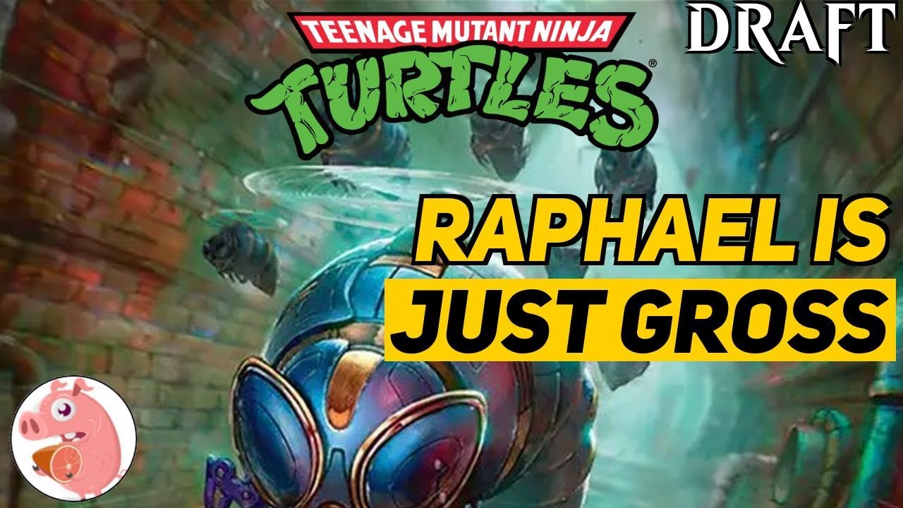 Raphael Is Just Gross | Teenage Mutant Ninja Turtles Draft | Mythic Rank 4 | MTG Arena