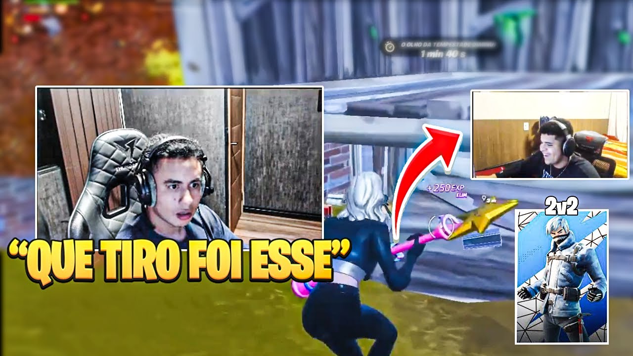 FELIPERSA REAGE : FIGHT 2V2 DOS PROS NA WEEK 3 DA FNCS! #40
