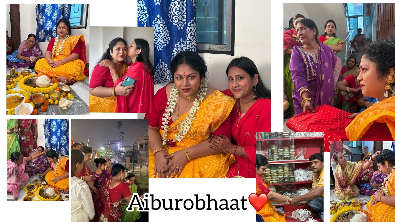 Aiburobhaat didivai er❤️😇sobai aksathe kadchilo kintu jamaibabu besi kedeche❤️😊 #dailyvlog 