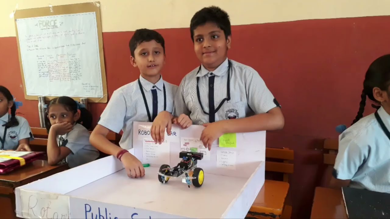 National Science Day @ NLES Rotary Public School, Adarshnagar, Hubli.