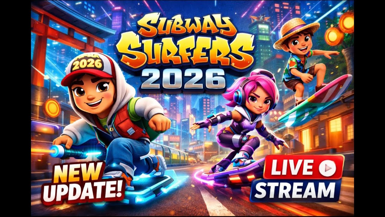 Pro Subway Surfers 😈 2026 #subwaysufers #live