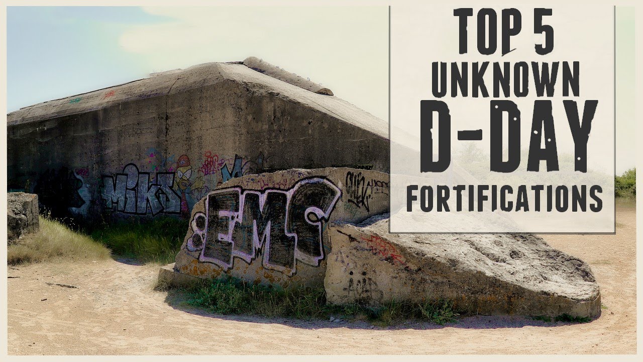 Normandy's forgotten D-Day bunkers: real footage.