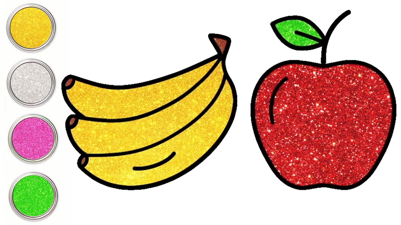 How To Draw Fruits For Beginners🍎🍌  | फल कैसे बनाये | Easy Step By Step Drawing | Chiki Art Hindi