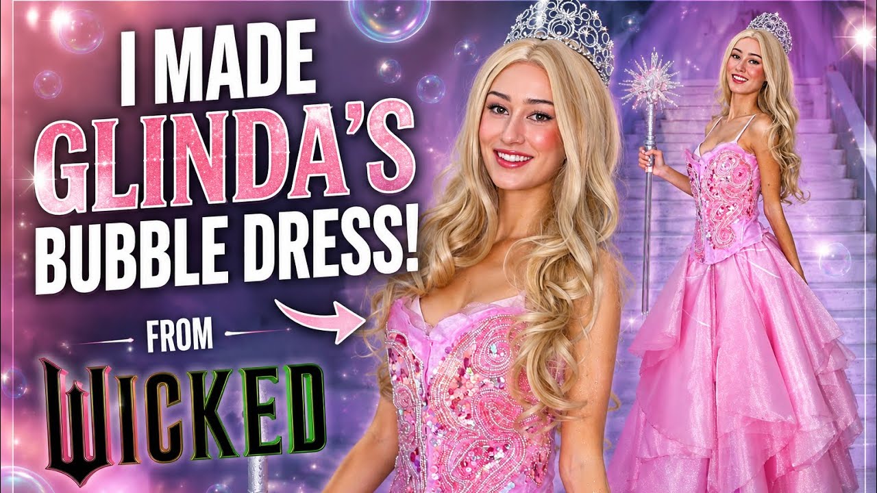 Making Glinda’s Bubble Dress from Wicked!