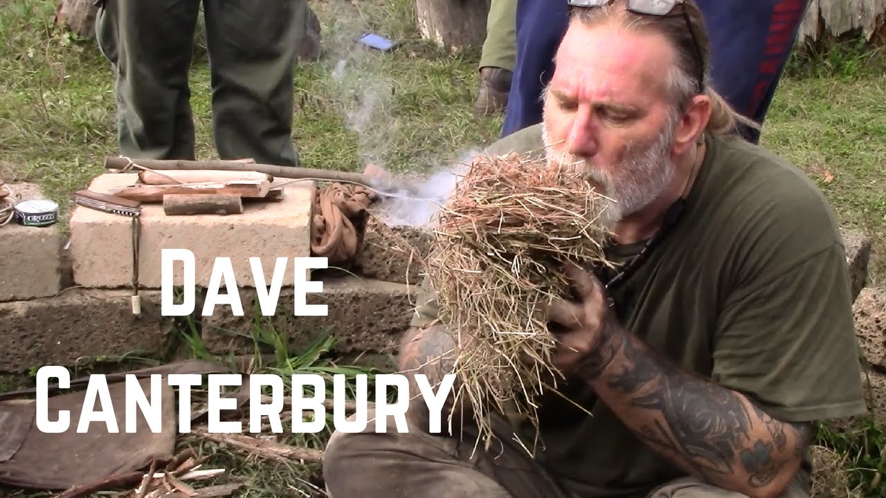 Dave Canterbury - How to make a Fire with a Bow Drill