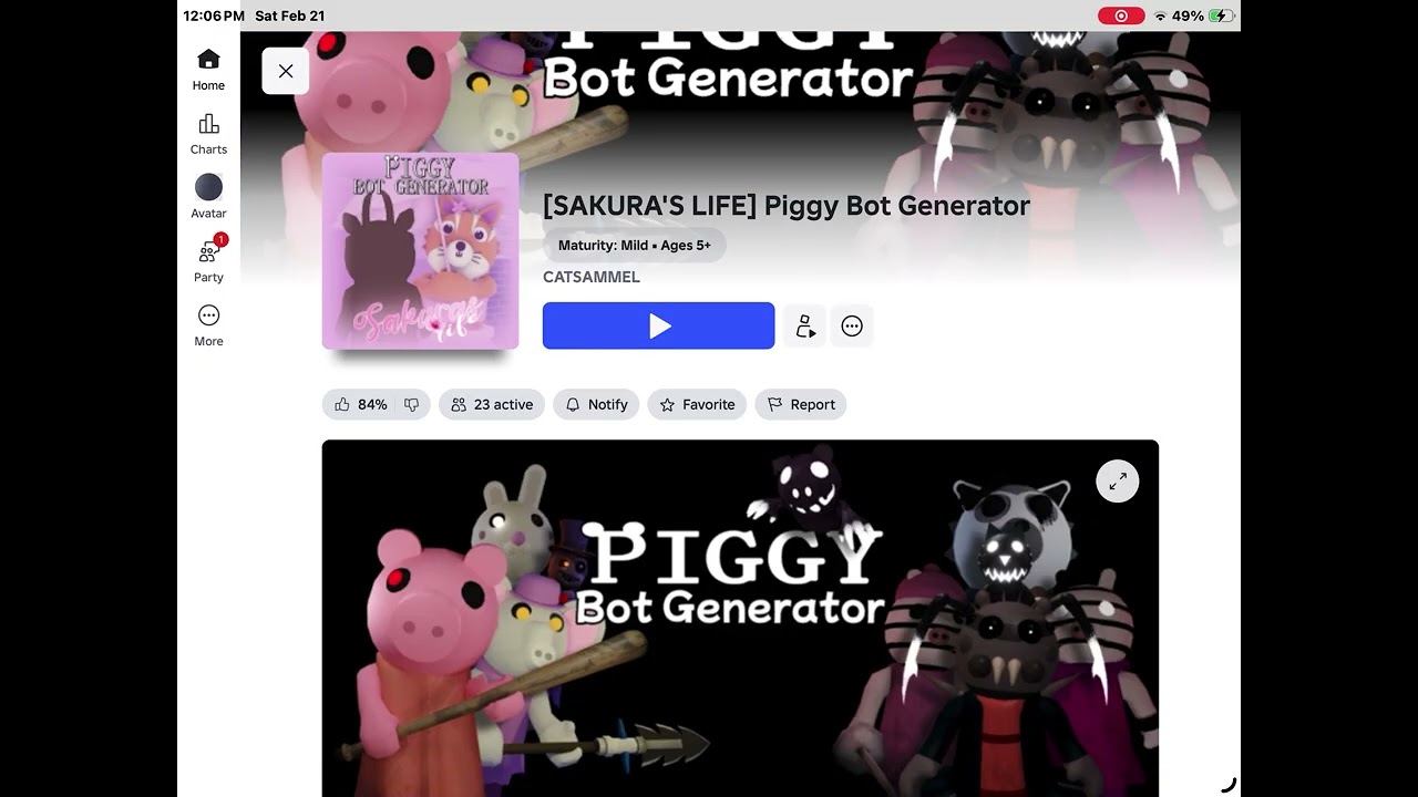  Playing two piggy games ￼ it’s short ￼