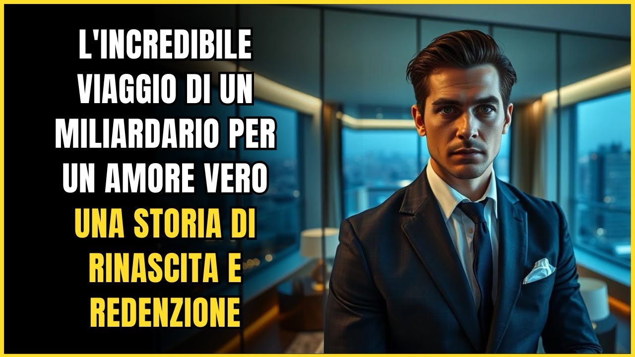L'Incredibile Viaggio di un Miliardario per un Amore Vero: Una Storia di Rinascita e Redenzione