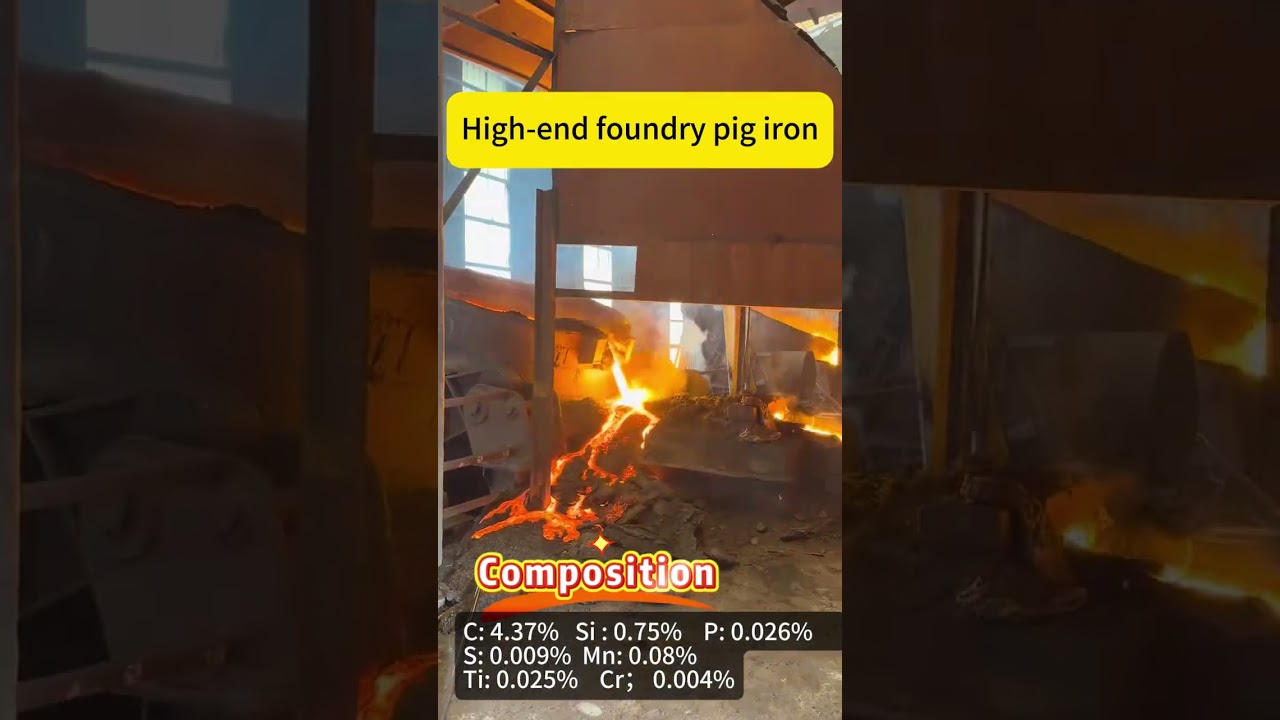 Pig Iron Production Process | From Pig Iron to Finished Casting Material