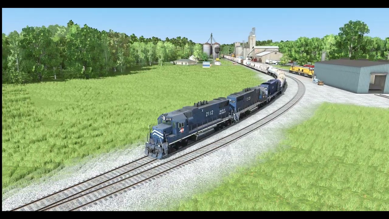 Missouri Pacific Lime Kiln train