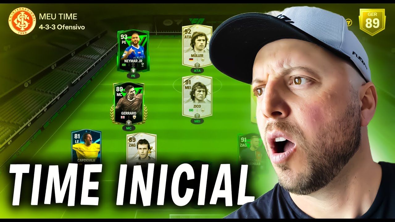FC mobile + PACK Open 🤩 NOVO TIME