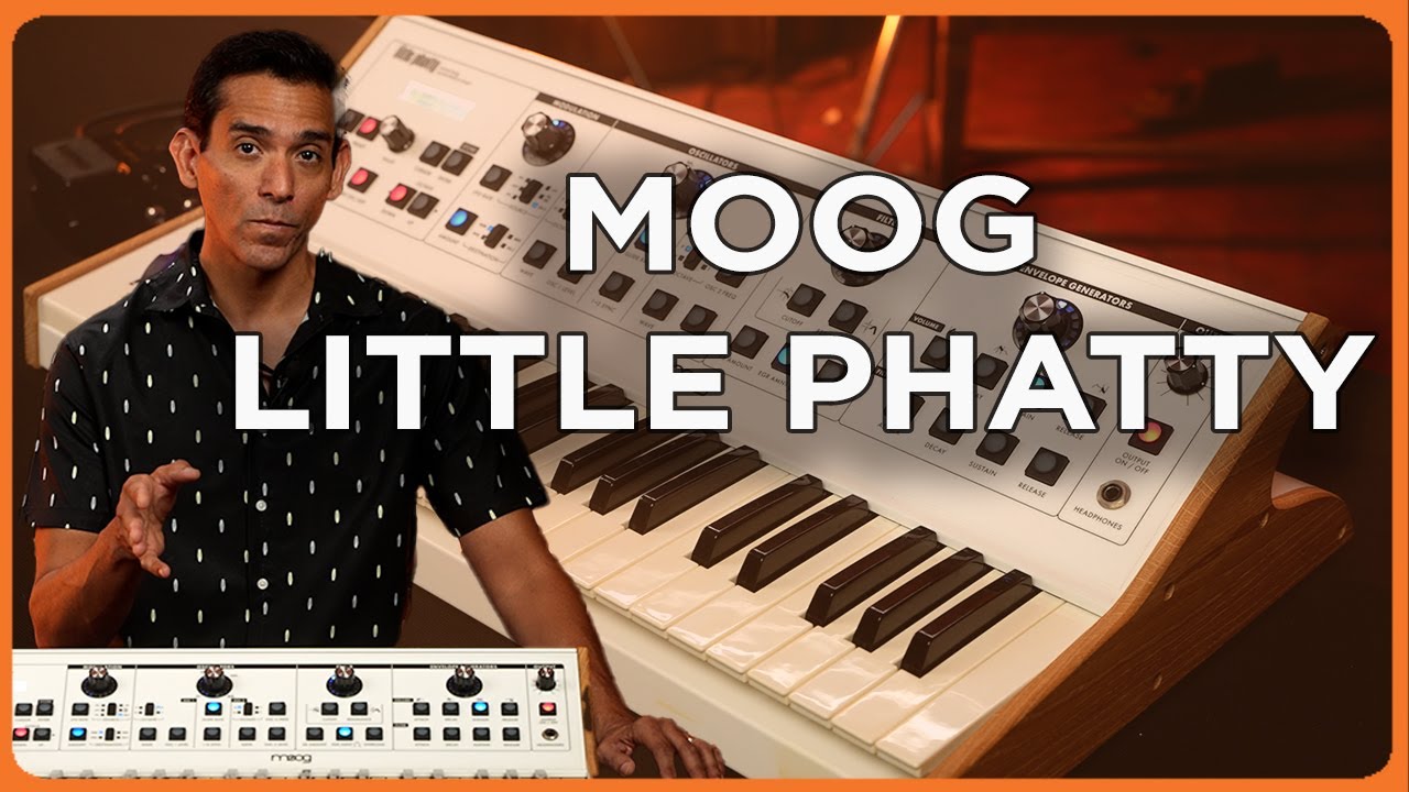 Зажигаем с синтезатором Moog Little Phatty | Moog Little Phatty