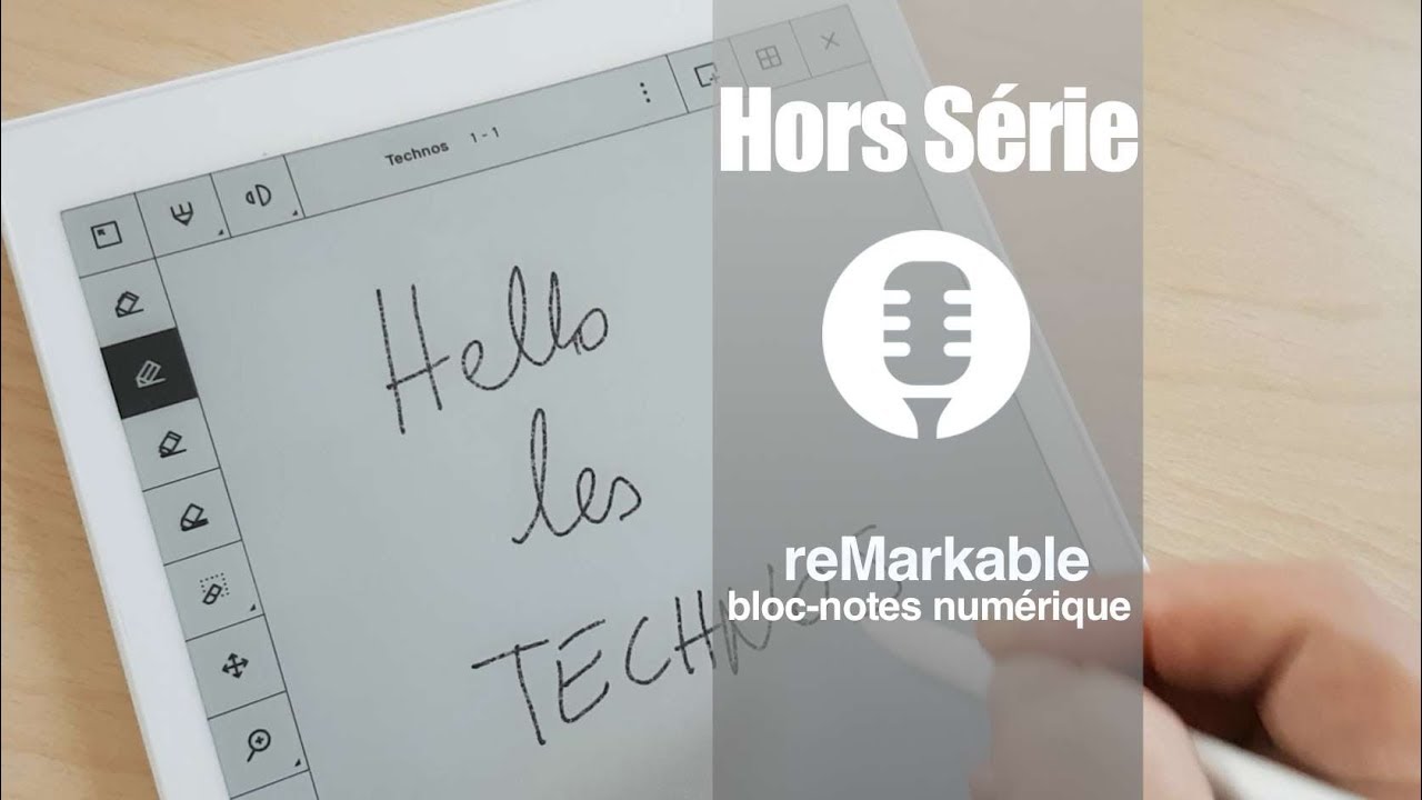 reMarkable: bloc-note numérique.