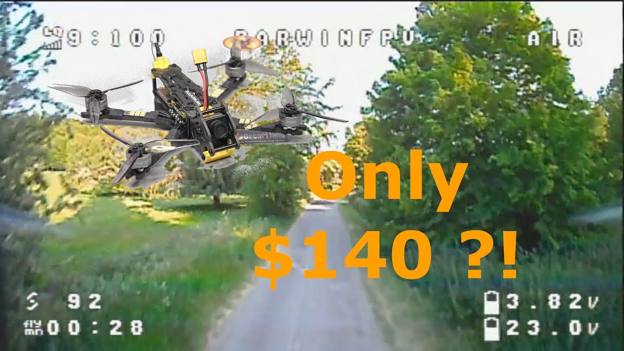 I'm blown away. How can a $140 quad fly so good?! || DarwinFPV BabyApe Ⅱ 3.5inch Freestyle FPV Drone