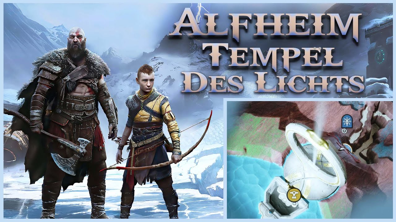 Tempel des Lichts | Fundorte Sammelobjekte Alfheim | God of War Ragnar&ouml;k | Platin Guide