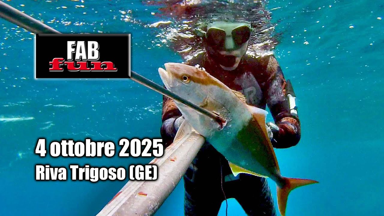 Pesca Sub | Liguria, Riva Trigoso (GE): in mare in un bel sabato pomeriggio d'ottobre | Spearfishing