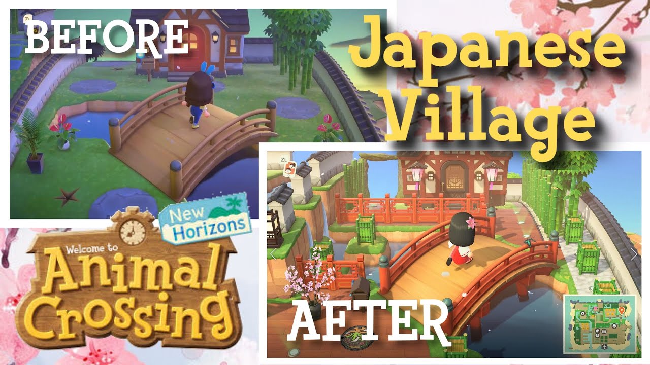 REVAMPING MY JAPANESE VILLAGE! - Animal Crossing New Horizons
