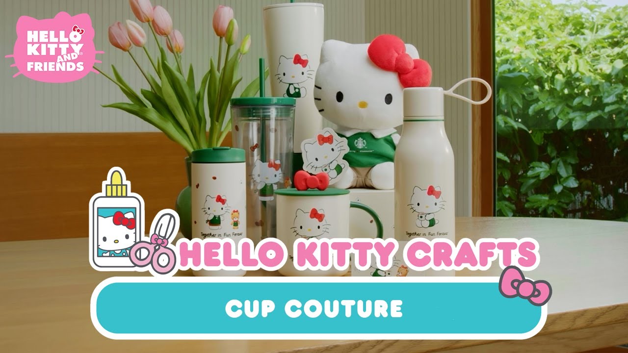 Starbucks® + Hello Kitty: Cup Couture Collection | Hello Kitty DIY