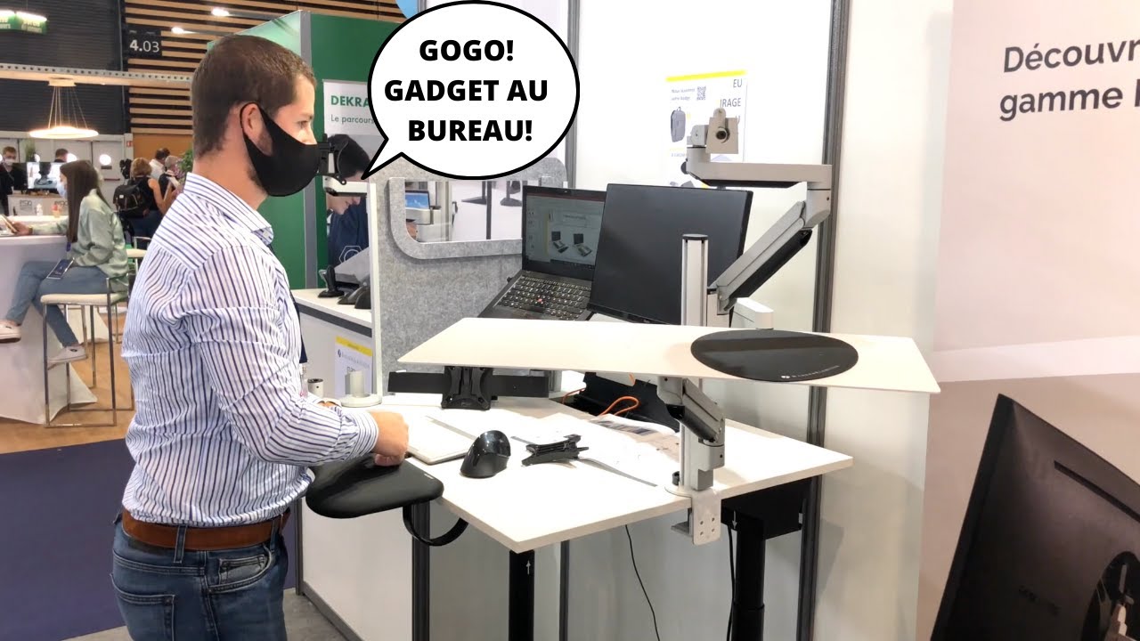 Poste de travail ergo transformable !