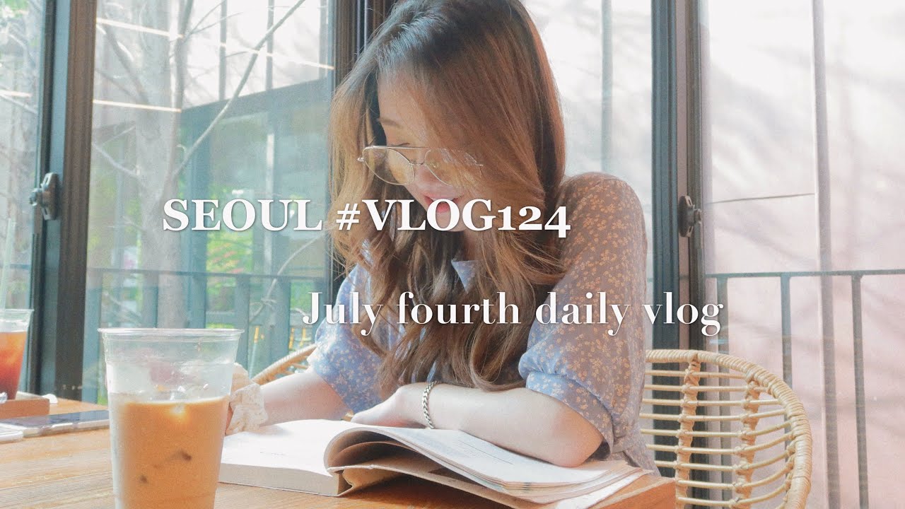 韩国独居vlog | 江南韩餐厅的菜包肉&middot;和朋友一起打卡咖啡厅好好学习的一天&middot;一人食治愈向Log | #124