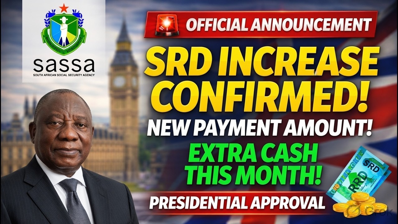 Повышение пособия SASSA SRD на июнь 2026 года ПОДТВЕРЖДЕНО! Узнайте размер вашей новой выплаты пр...