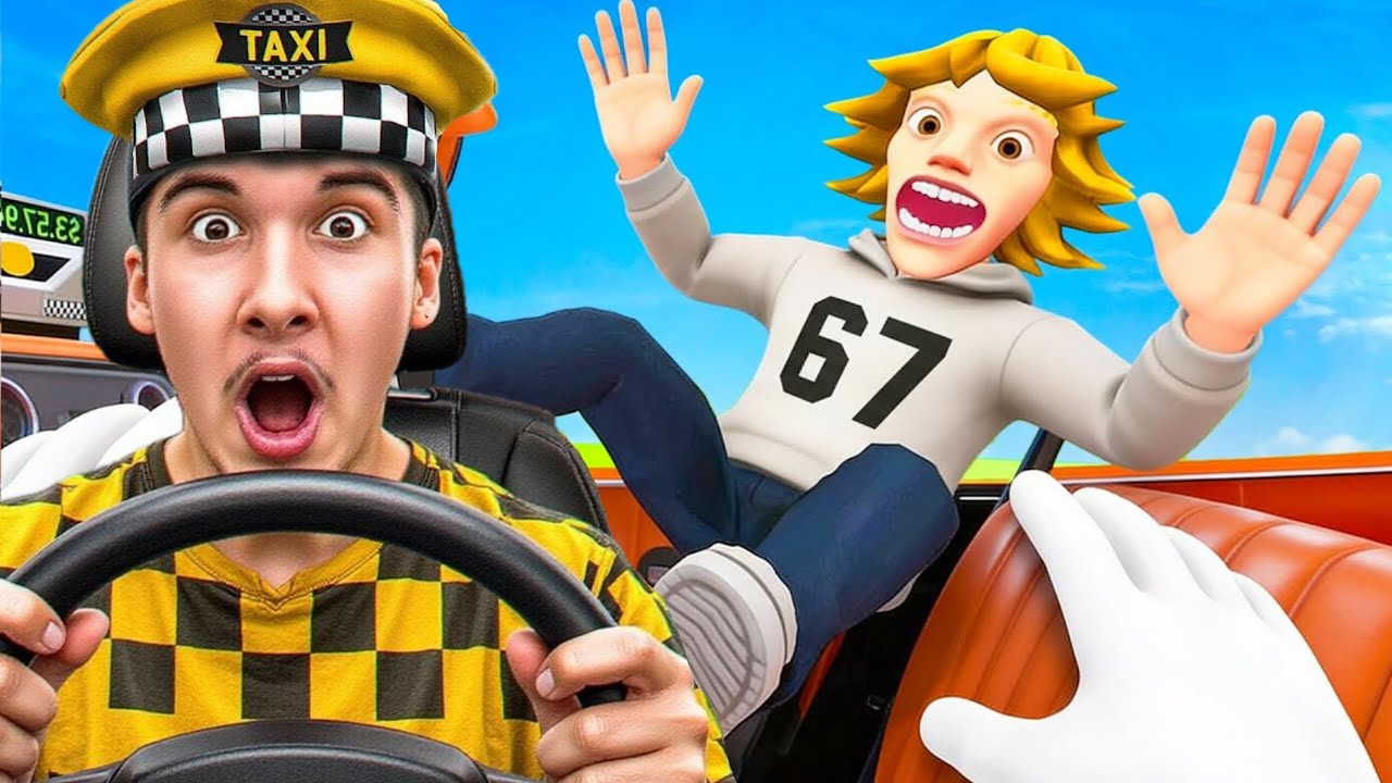 IZBACUJEM 67 KIDARU IZ SVOG TAXIJA... (VR taxi vozač)