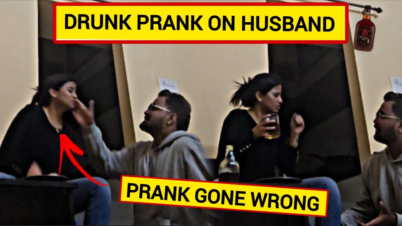 Drunk Wife Prank on Husband Goes Out of Control! 😵💥 | Kannada Couple