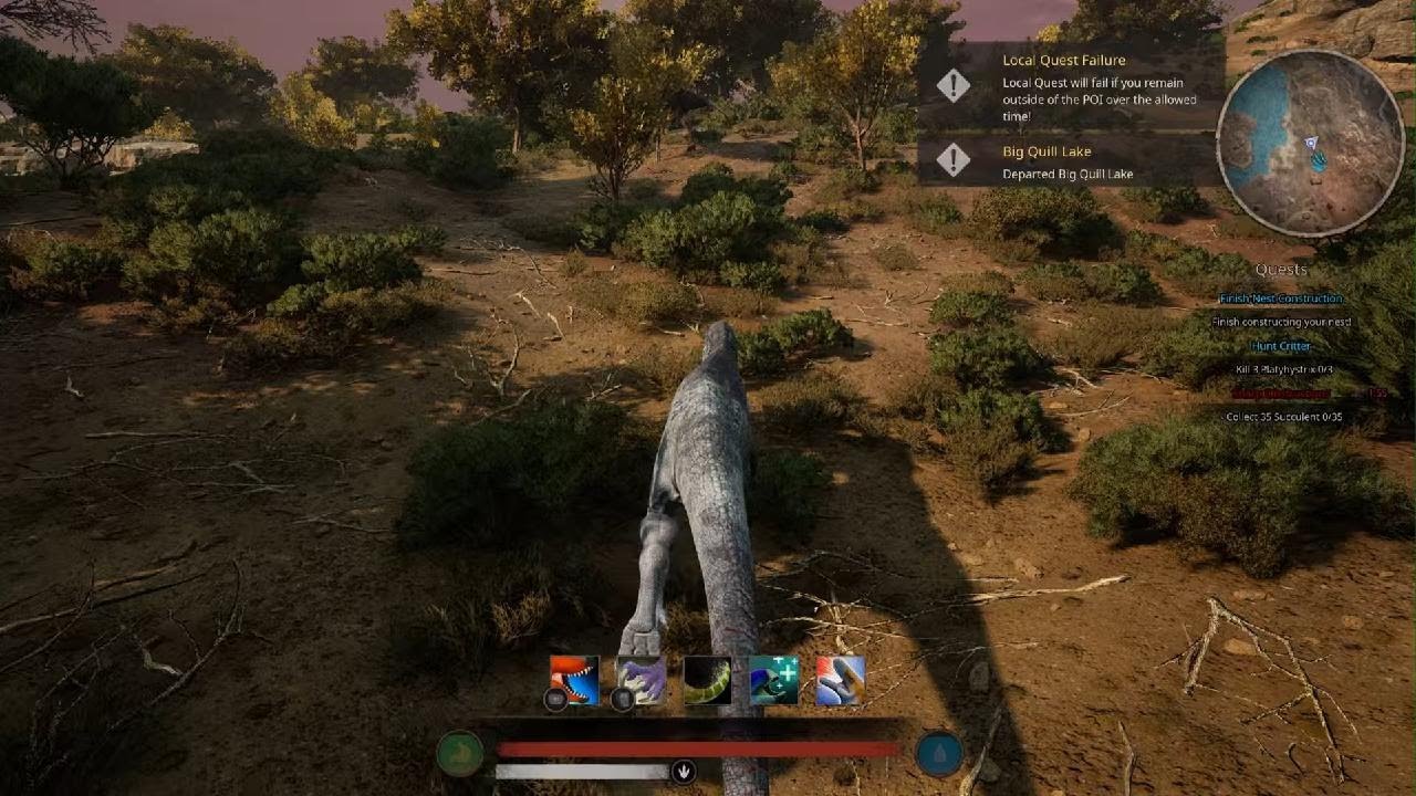 Path of Titans Official PVP - Metriacanthosaurus kills a Clumsy Pycnonemosaurus