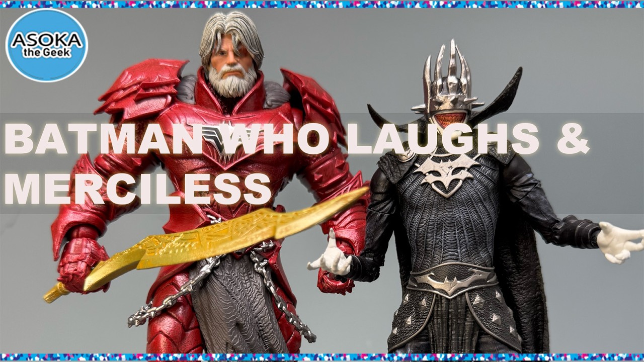 Обзор серии DC Multiverse от McFarlane Toys: Бэтмен, который смеется, и Безжалостный | Asoka The ...