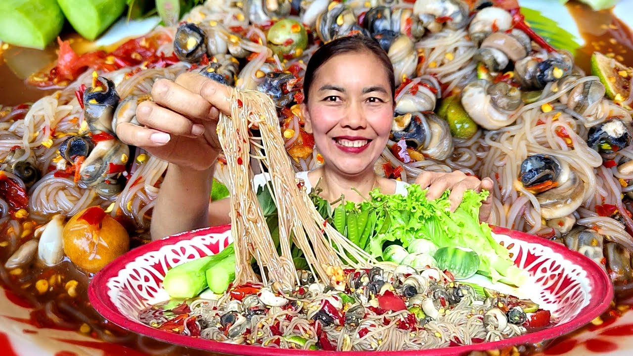 แซ่บนัวมากจ้า ตำซั่วหอยจูบ 14-02-69