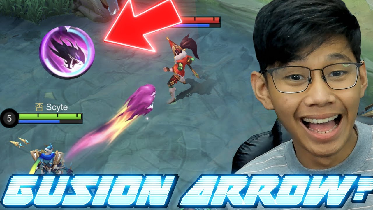 GUSION WITH SELENA ARROW! TOO OP 🤣