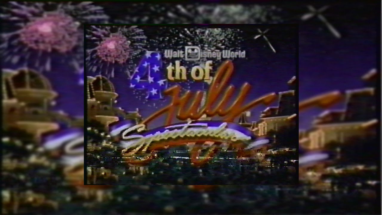 Walt Disney World  4th of July Spectacular 1988