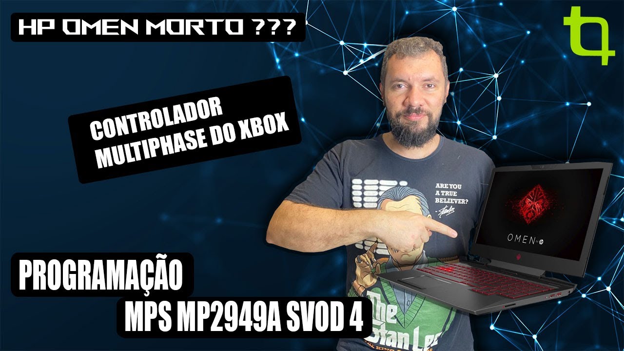 HP OMEN NÃO LIGA ? PROGRAMAÇÃO PMBus MP2949A + SVOD 4