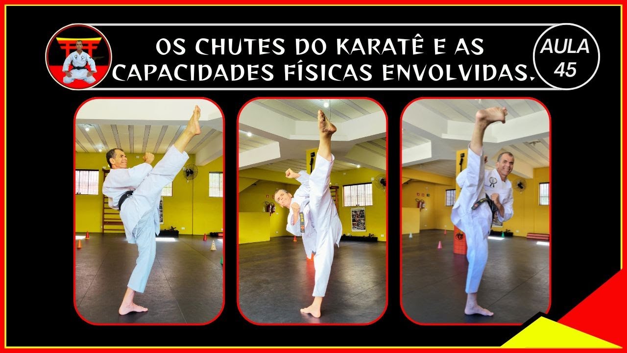 Os chutes do karatê  e as capacidades físicas envolvidas