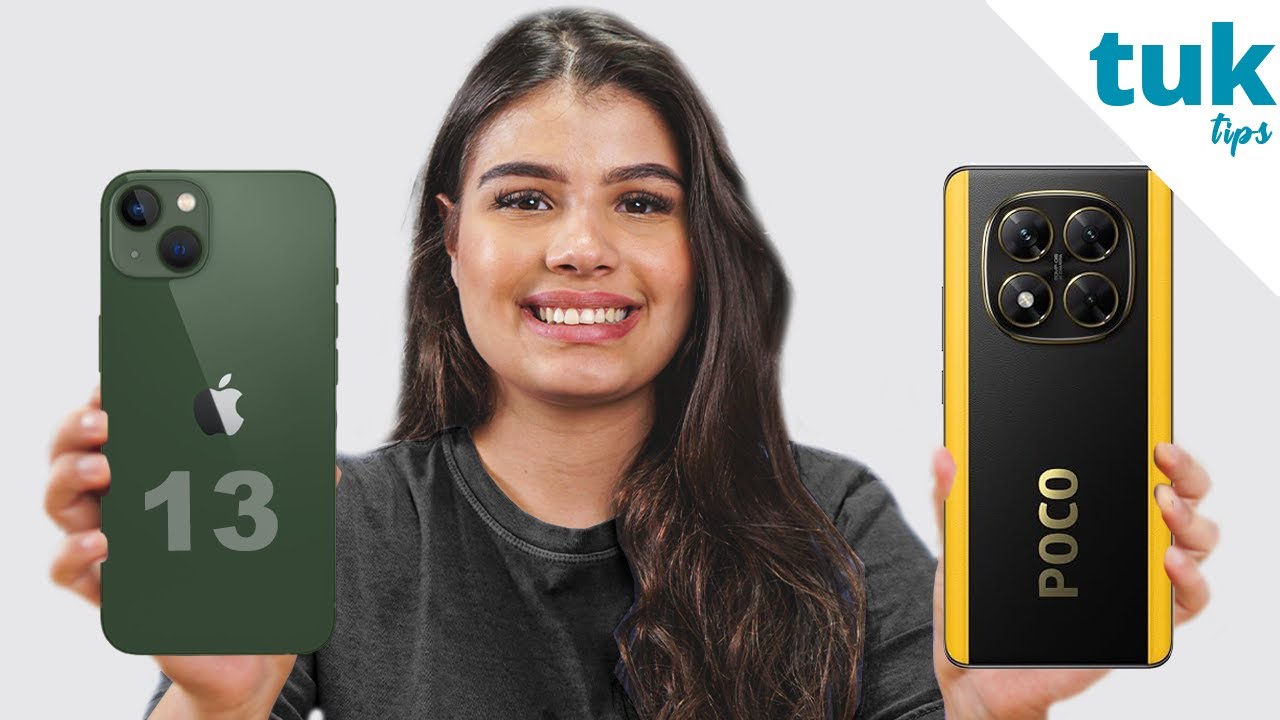 Poco X7 vs iPhone 13 Qual é o MELHOR para comprar em 2025? comparativo