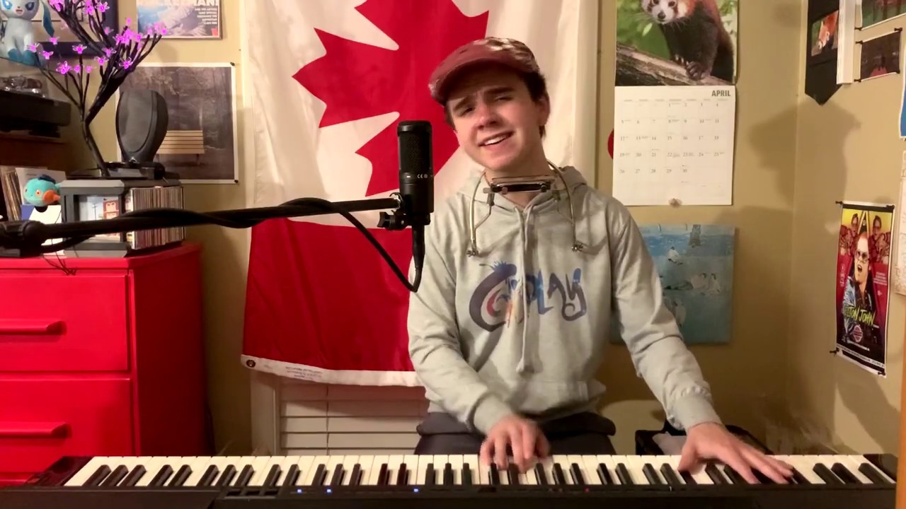 Piano Man - Billy Joel | Piano, Harmonica, & Vocal Cover by Jack Seabaugh