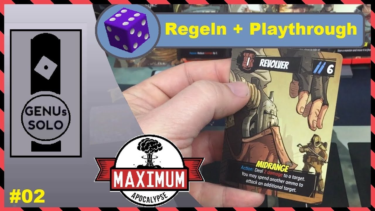 Maximum Apocalypse - S01E02 - deutsch - Playthrough - Regeln