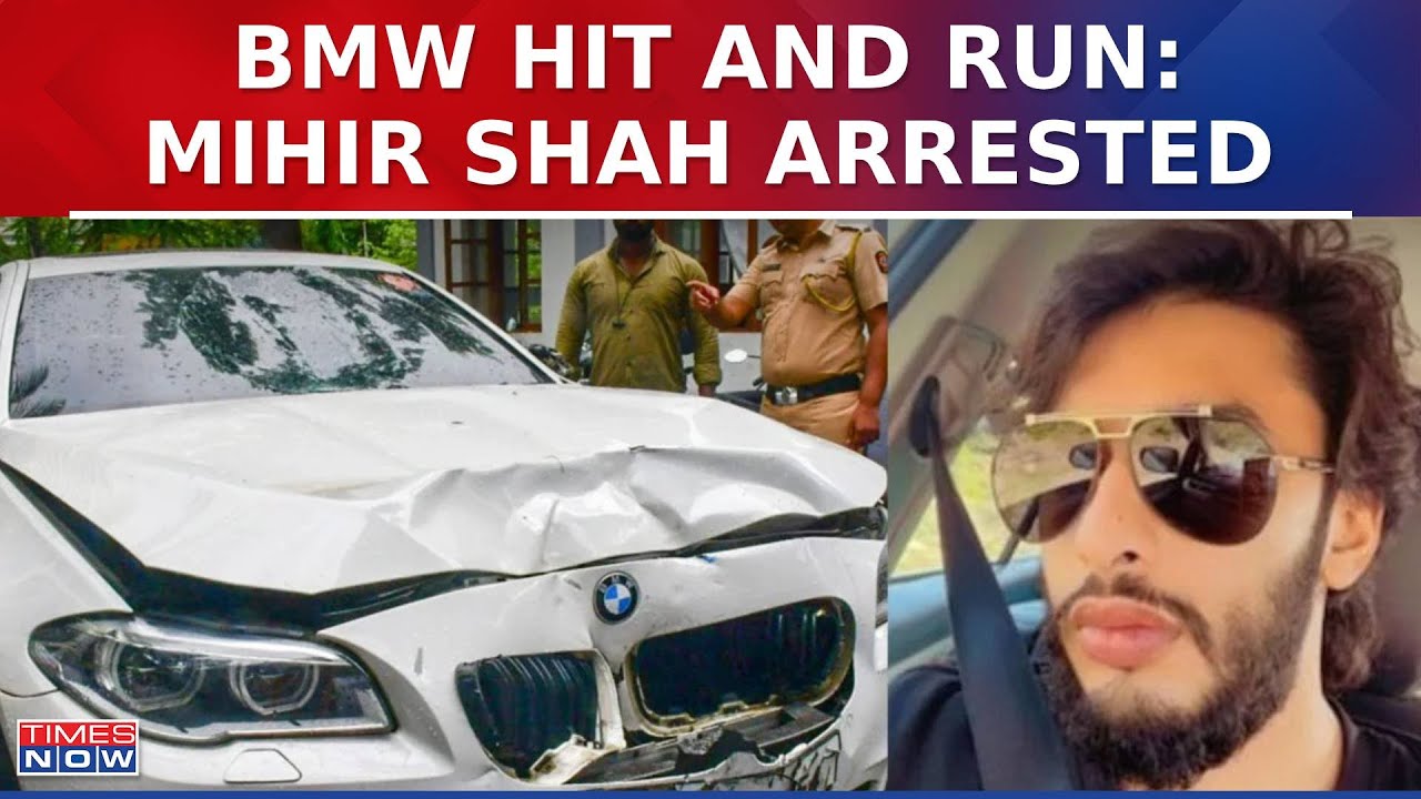 Mumbai BMW Hit And Run Case: Police Arrests Primary Accused Mihir Shah In Worli Incident