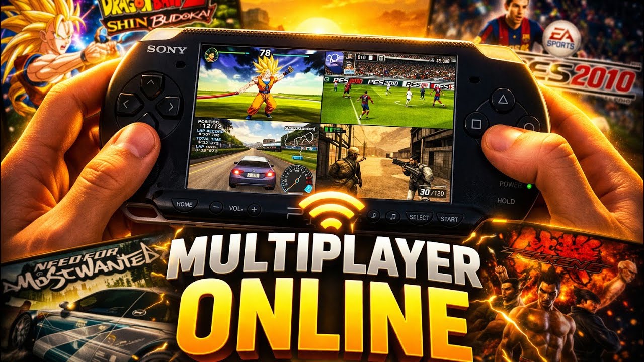 COMO JOGAR PPSSPP ONLINE PELO CELULAR!! Nova atualização do PPSSPP
