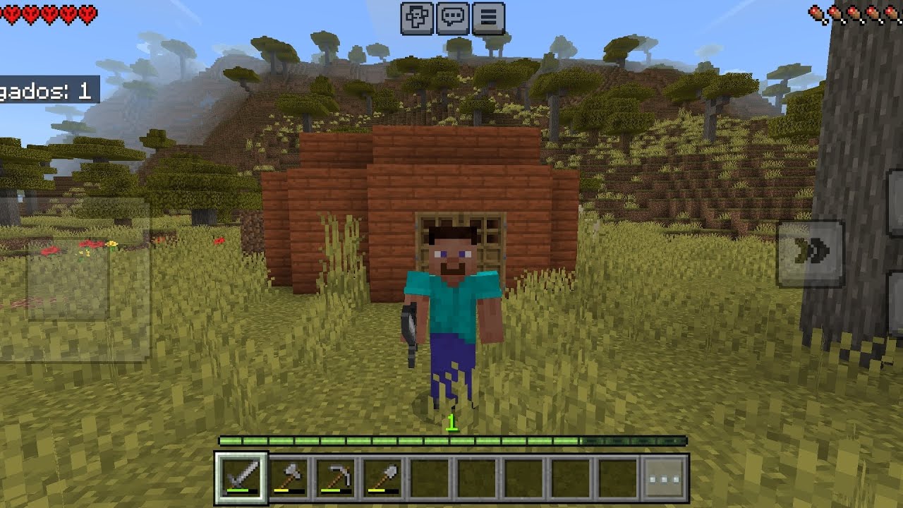 Começo da nossa jornada no Minecraft hardcore