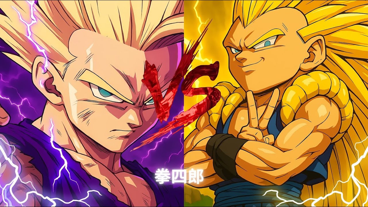 ULTIMATE GOHAN vs SUPER SAIYAN 3 GOTENKS (4K MUGEN)