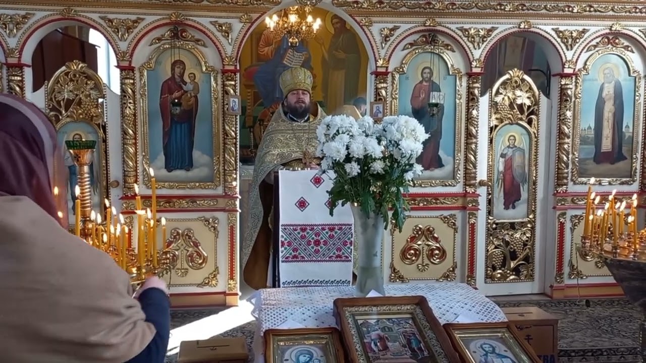 Вінниця Храм св. прп. Серафима Саровського чудотворця. Неділя про митаря і фарисея 1 лют 2026р